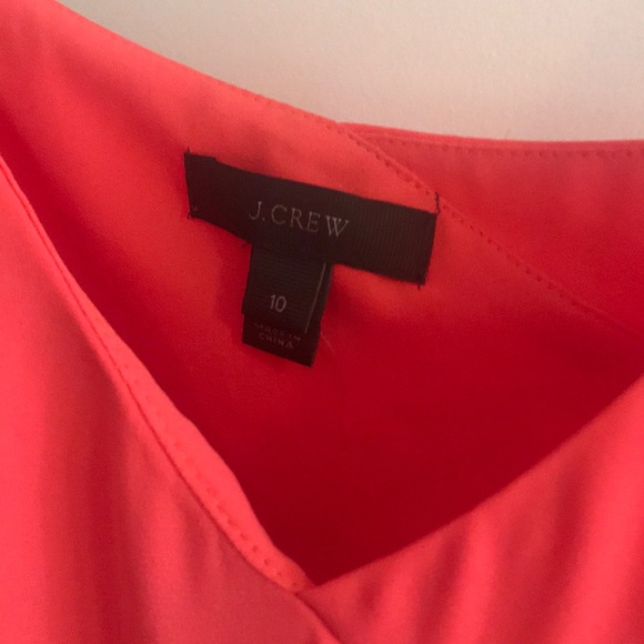 J. Crew Coral Ruffle Cami NWT - Picture 2 of 4